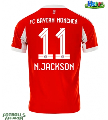 Bayern Munich Nicolas Jackson #11 Hemmatröja 2025-26 Kortärmad